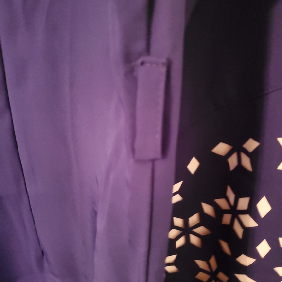 Selling Beautiful Modest Navy Blue & Creme Abaya/Kaftan/Dress - Picture 7 of 10